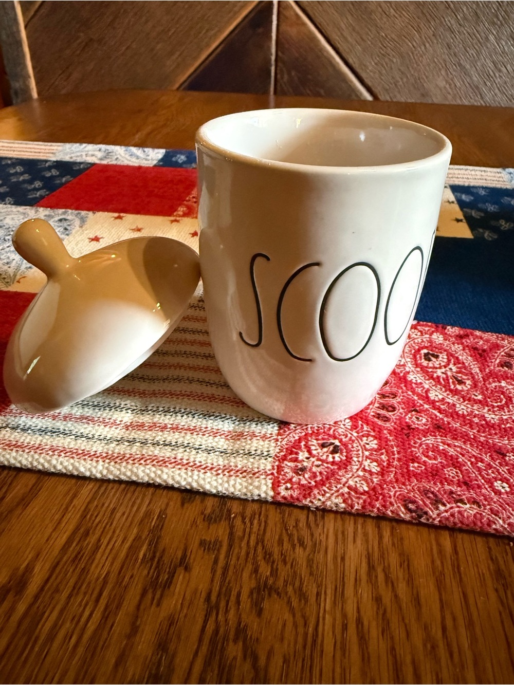 Rae Dunn “Scoop Jar”